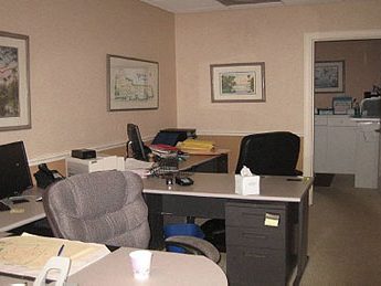 interior view of office space