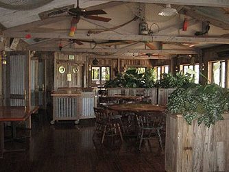 interior view of marina restaurant